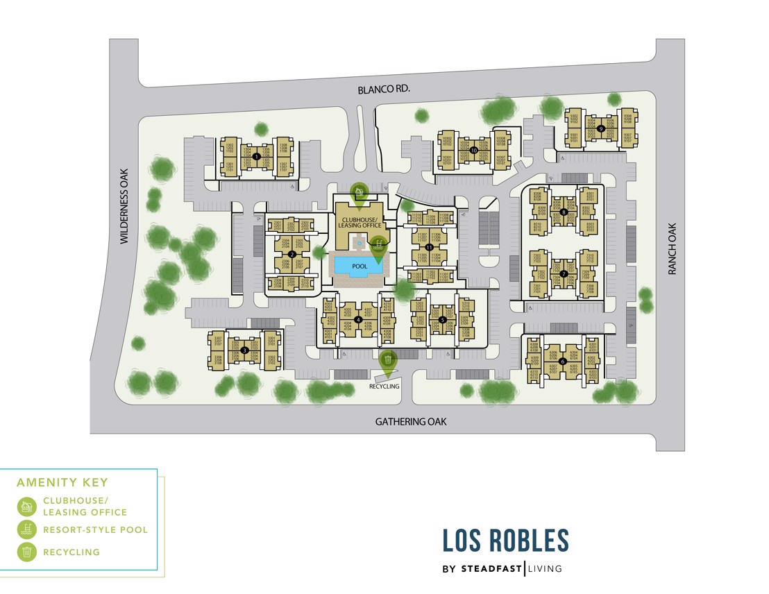 Los Robles - Community Map